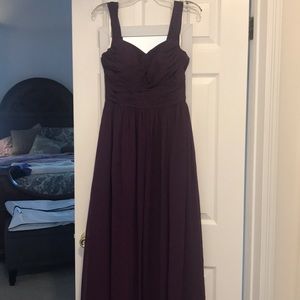Chiffon evening dress